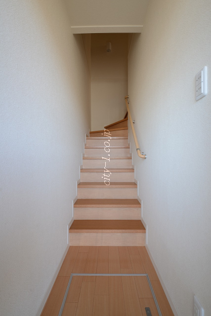居室への階段